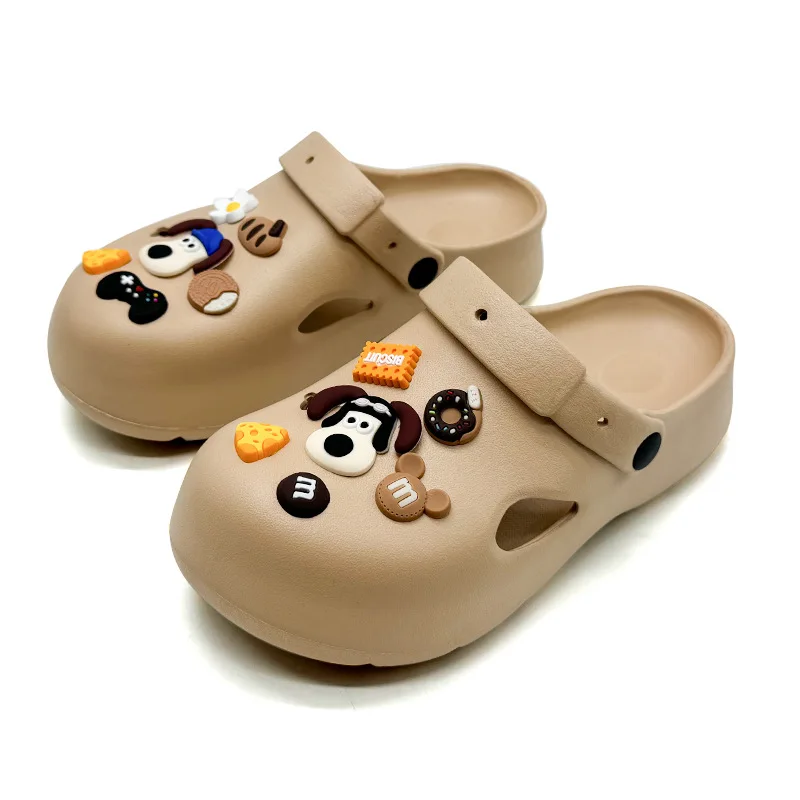 

Women Summer Platform Slippers Indoor Home Floor Shoes Cute DIY Dog Fashion Clogs Girls Beach Slides Slip-on Street Sandals