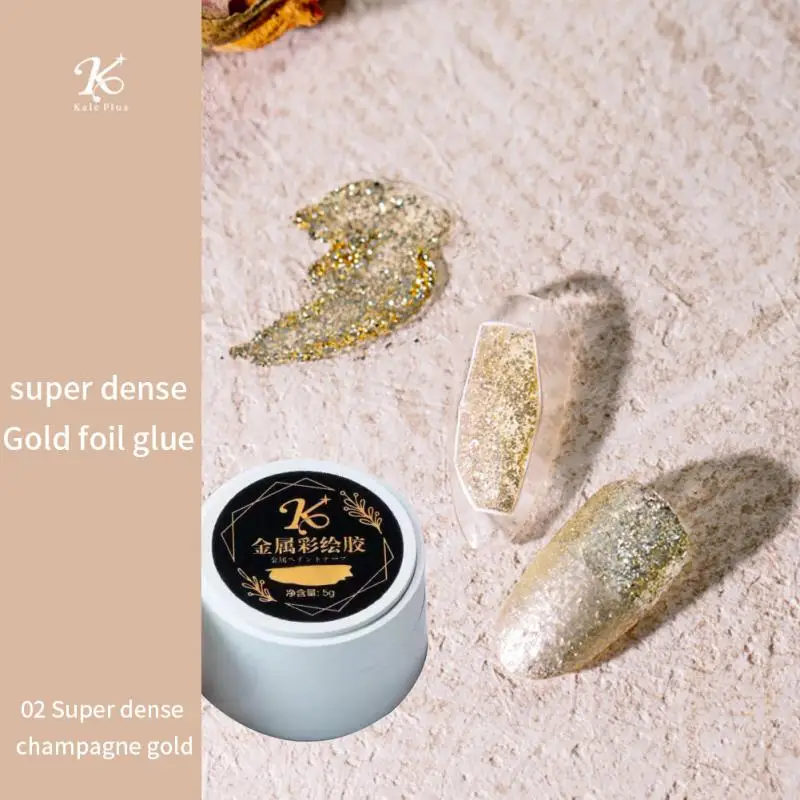 Metall linie Nagellack Gel Glitter Ver nissen glänzende Top Base Coat Voor Nagels Set Semi Permanente Voor Maniküre Nail Art tslm1