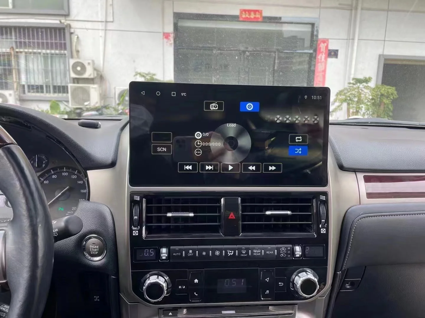 Lexus GX400 GX460 2010-2021 Android system navigation to 2024 new style