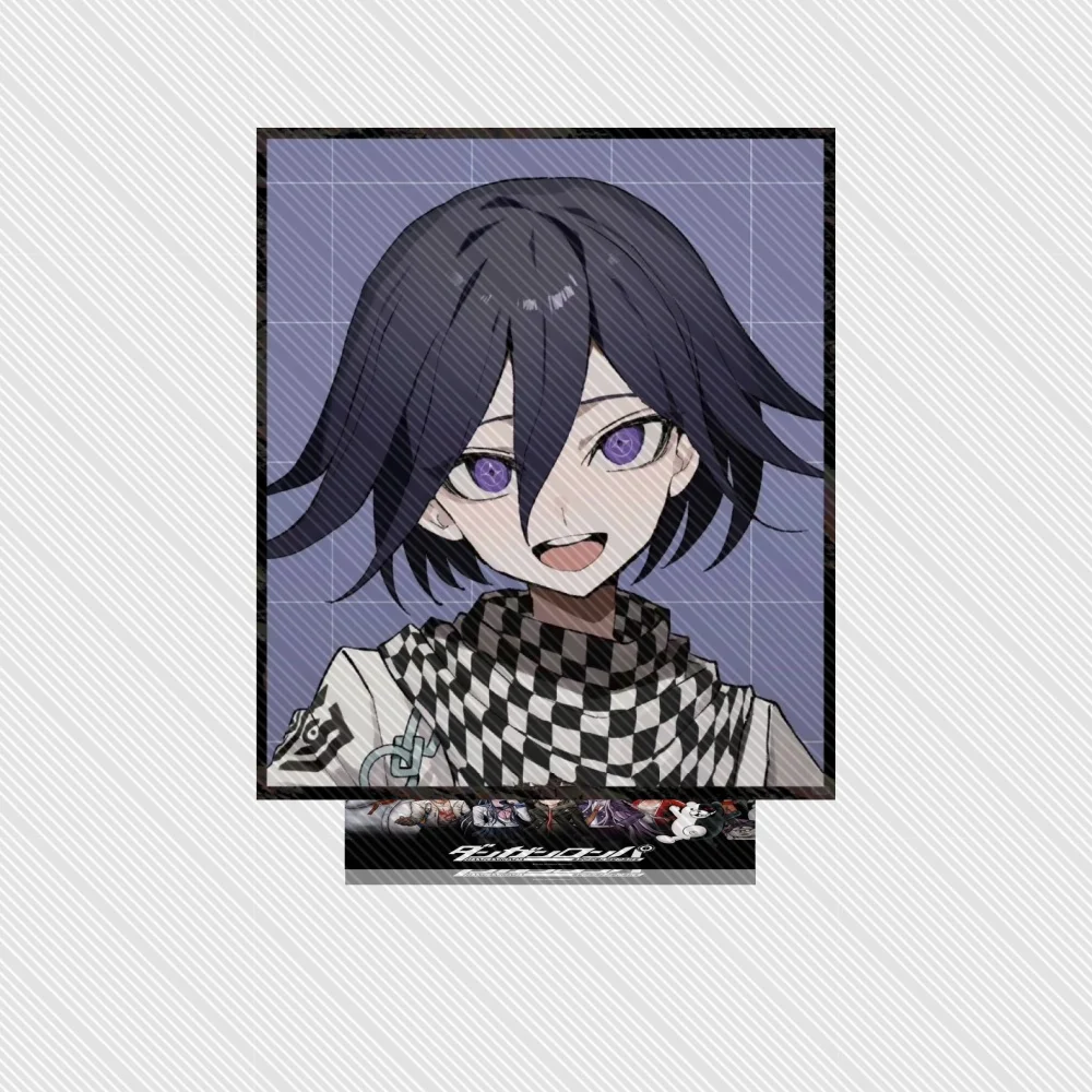 لعبة Danganronpa 10 سنتيمتر حامل أكريليك لطيف نموذج تأثيري شخصيات حلية اكسسوارات السلع جمع هدايا عيد الميلاد