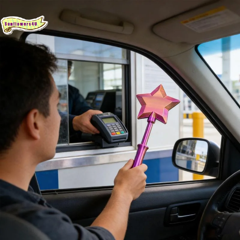 Fashionable 3D Printed Star Wand for Easy Contactless Payment on the Go