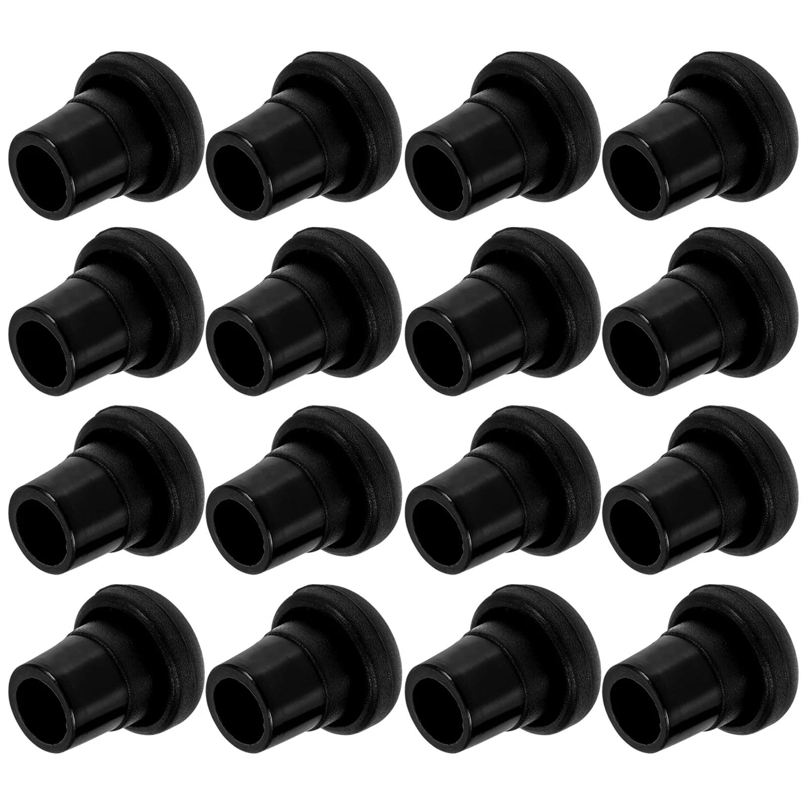 

20pcs Foosball Rod Covers Black Plastic End Caps Foosball Tables Rod Plugs Pole Cover Table Soccer Replacement Parts Mini Safety