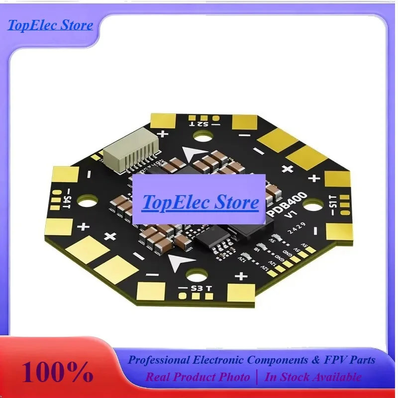 TopessAocoda-RC PDB400 8S 400A PDB Distribution Board PDB Or PDB600 Distribution Board For RC Quadcopter Drone Fixed Wing Ammete