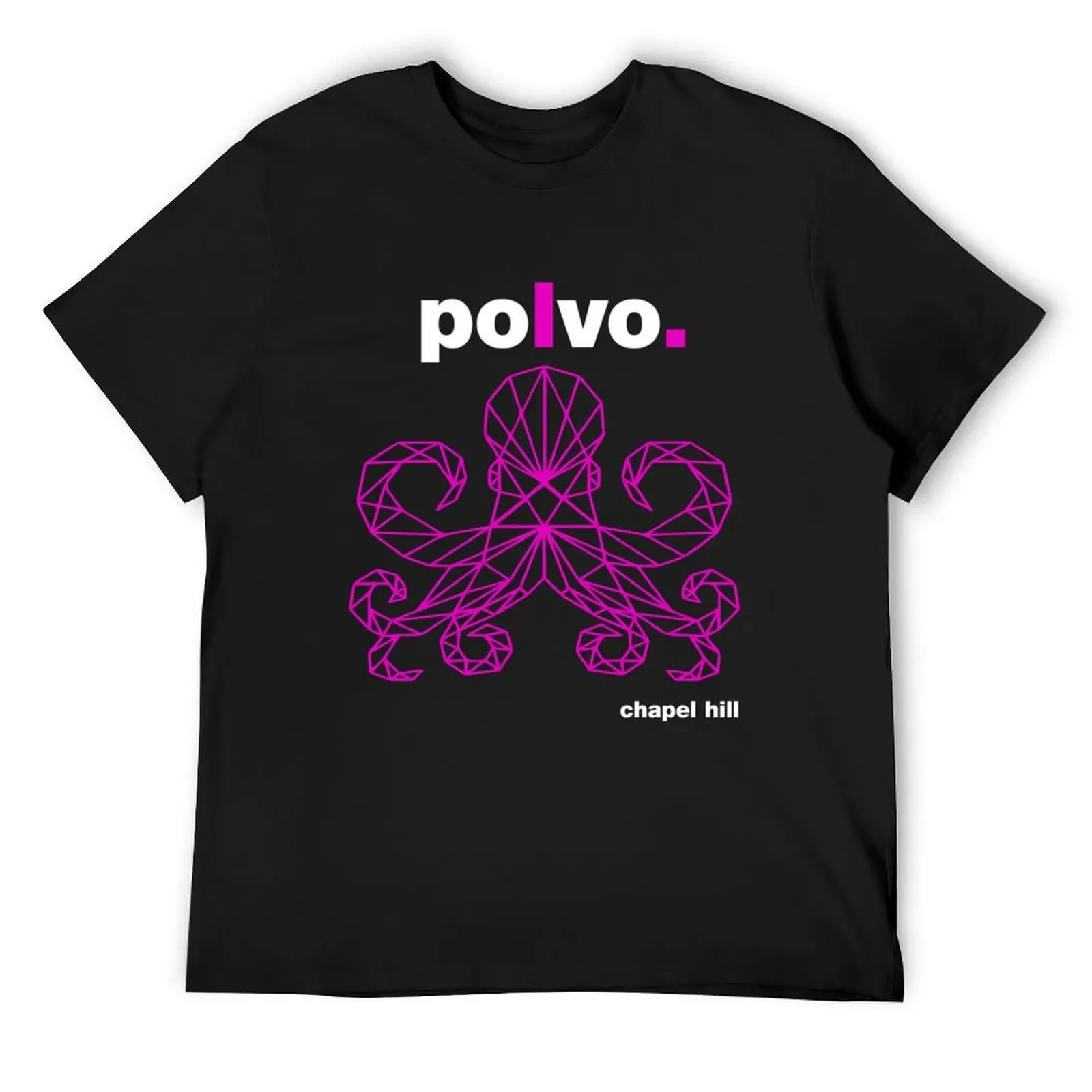 

Polvo Chapel Hill T-Shirt summer clothes custom t shirt vintage graphic tee Men's t shirts