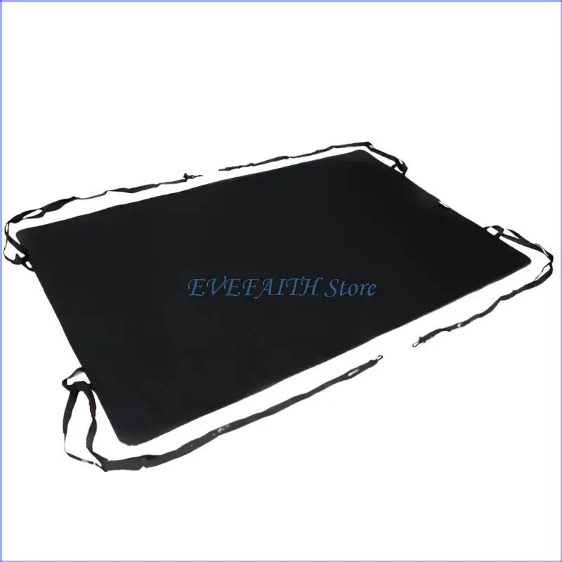 

124B Waterproof Reinforced Foldable Car Truck Bed Cover Car Sunshade UV Shelter for Family Camping Adventures Use