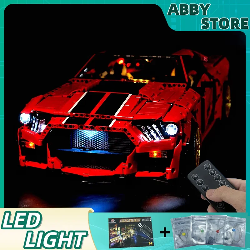 

DIY RC LED Light Kit For LEGO K135 Technical Sports Car (Only LED Light,Without Blocks Model)