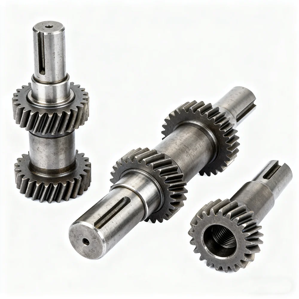 Gear Shafts Transmission Component Integrating Gear And Shaft Body CNC Precision Part Machining For Aerospace