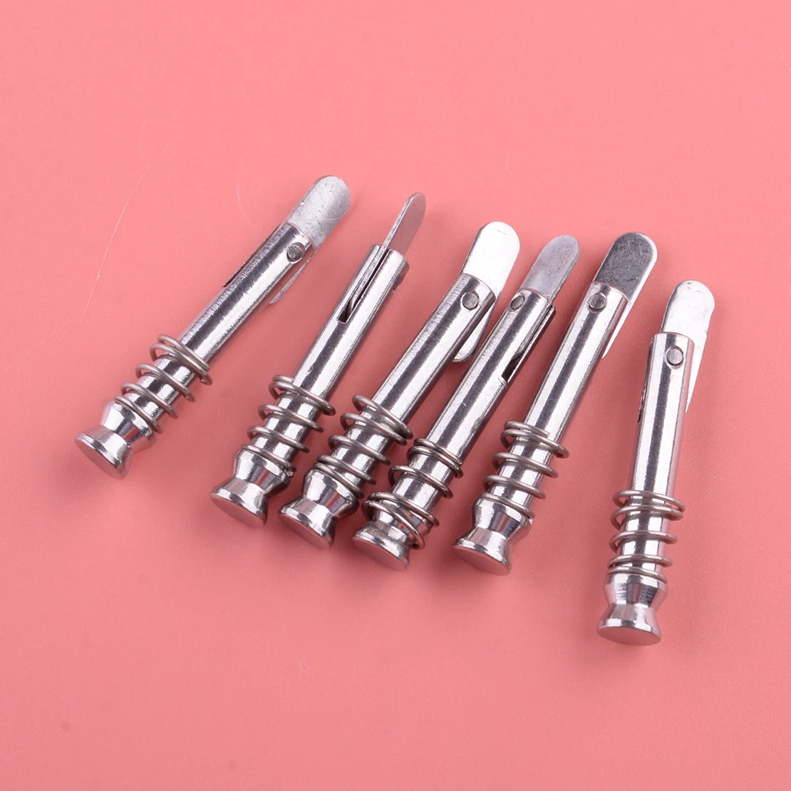 

Серебряный 6 шт./компл. быстроразъемный штифт для лодки, морской яхты, Бимини, верхняя петля, оборудование из нержавеющей стали 316