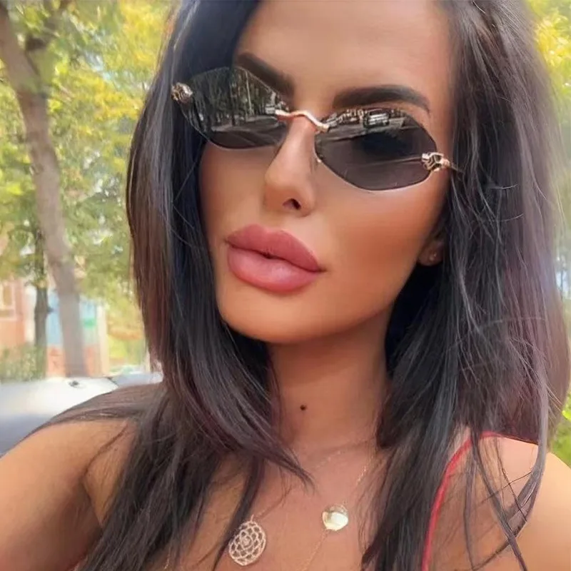 جديد المرأة لامع مضلع النظارات الشمسية الفاخرة العلامة التجارية تصميم نظارات شمسية الرجال خمر إطار صغير نظارات ظلال Gafas دي سول