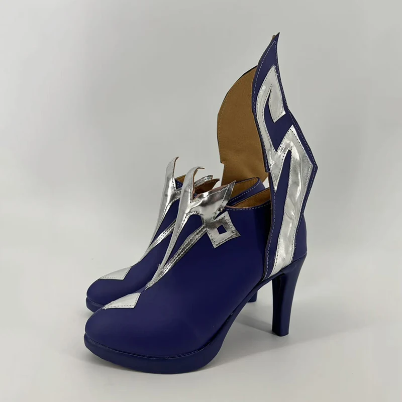 Genshin Impact Skirk Cosplay Schuhe High Heels Spiel Tartaglia's Master Rollenspiel Halloween Karneval Frauen Männer Outfit Party Prop