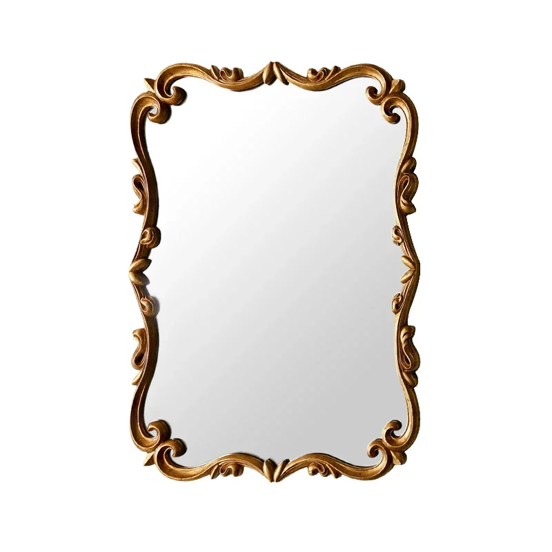 

The mirror is used as an old full-length mirror, household mirror is used to try on the big mirror against the wall