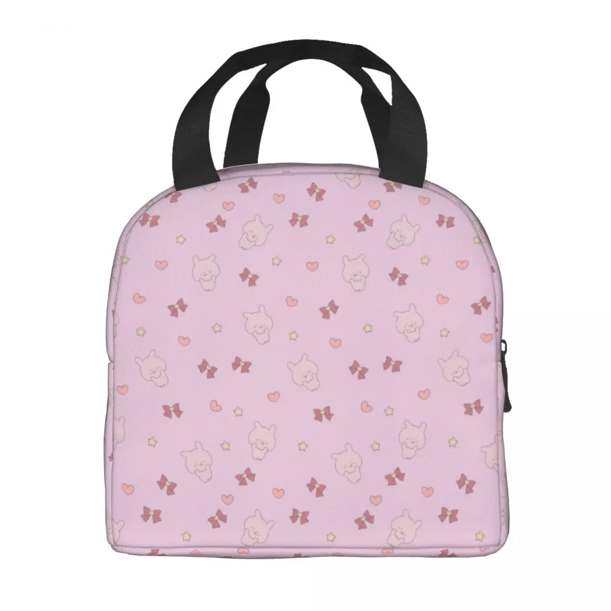 Custom Asamimichaan Anime Cartoons Asamimi Thermal Insulated Lunch Bags Women Portable Lunch Tote for School Storage Food Box