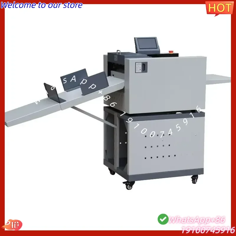 2026Hot 330mm Automatic Digital High Speed A3 A4 Size 13 Inches Perforating Paper Creasing Machine for Sale