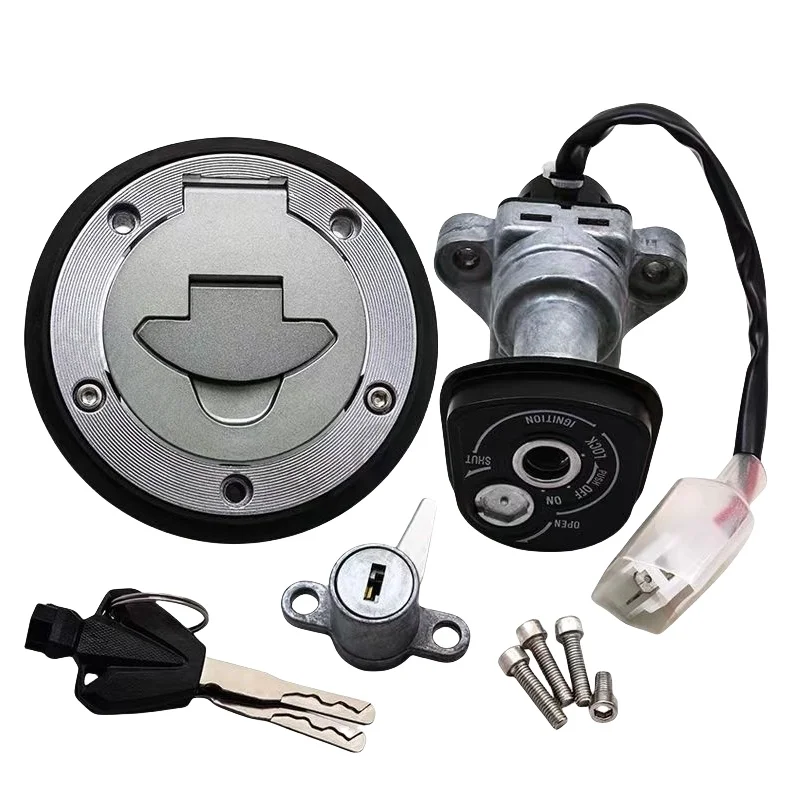 

Motorcycle Ignition Switch and Fuel Tank Caps Lock Keys for Yamaha MT15 mt15 Ignition Switch Fuel Gas Cap Steering Lock Set