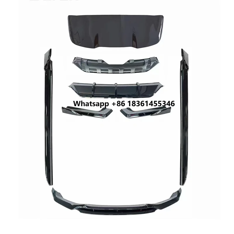 For BM X5 F15 2014-2018 M Sport Factory Wholesale M Pack Bodykit Abs Black Knight Aerokit Black Warrior Body Kit