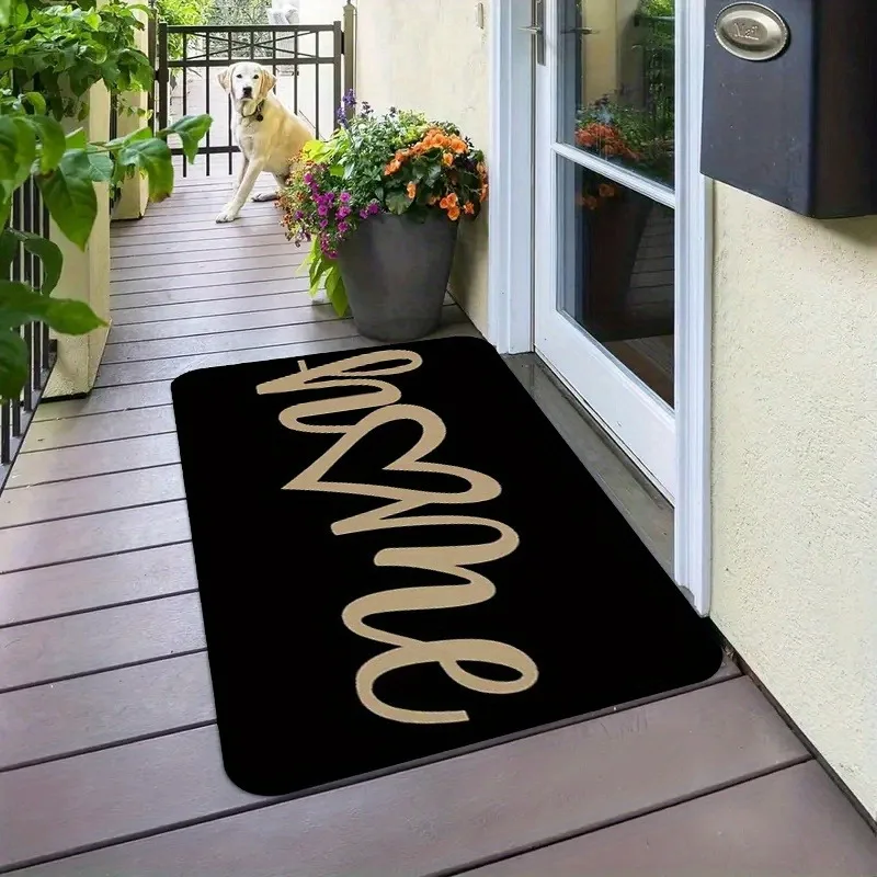 

1PC LOVE charactor Pattern Door Mats Kitchen Rugs Non-Slip Pop design Bathroom Rugs Bath Mat Carpet for Home Sink Laundry Decor