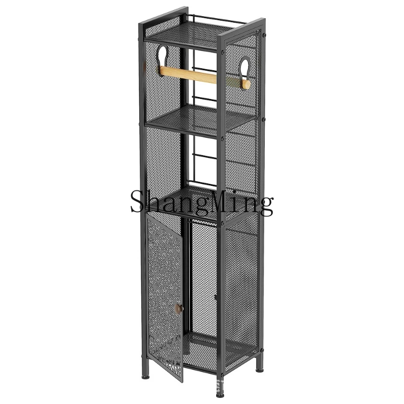 

ZYY bathroom crevice storage cabinet floor-to-ceiling multi-functional side cabinet storage multi-layer rack