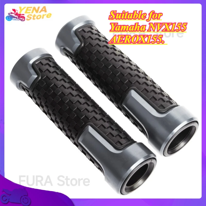 

Put the handlebar grip on the handlebar sleeve. Motorcycle accessory. Suitable for Yamaha NVX155 AEROX155.