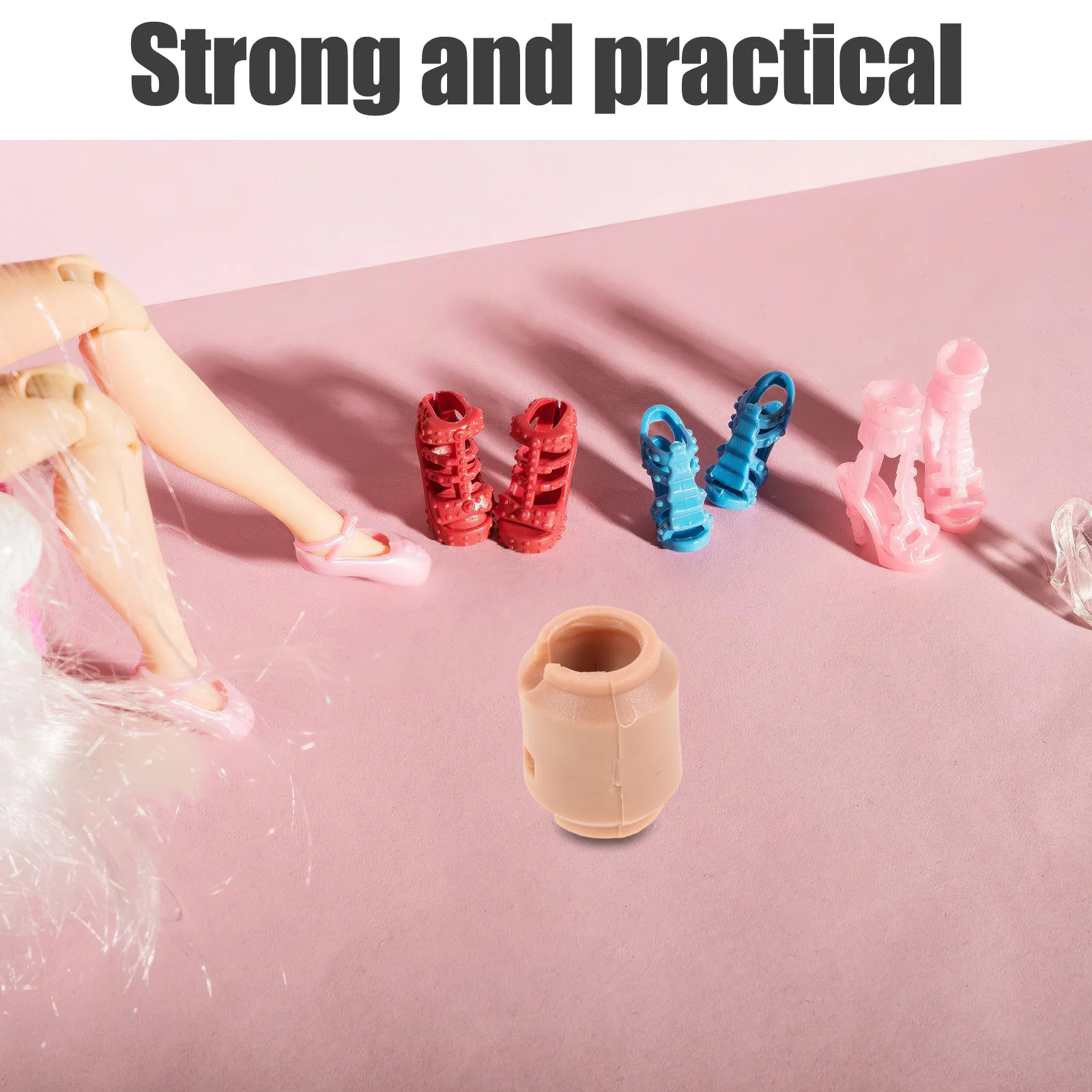 

Action Figure Accessories 12'' Neck Joint Adapter Precise Plastic Joints Seamless Bond Versatile Use Action Figure Accessories