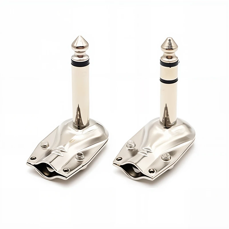 6.35mm Guitar Effects Pedal Connector Mono Stereo Jack Right Angle Plug