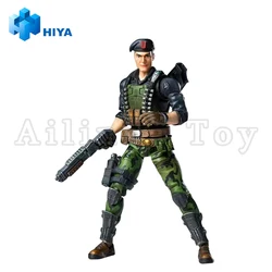 HIYA 1/18 4inch Action Figure Exquisite Mini Series G.I.JOE Flint Anime For Gift