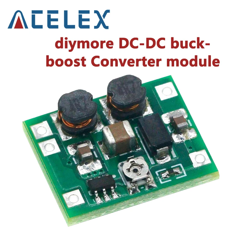 DC-DC buck-boost Converter module 3V~15V to 1V~15V 5V 6V 9V 12V 700ma/5W Automatic Adjustment Step Down/UP Power Voltage