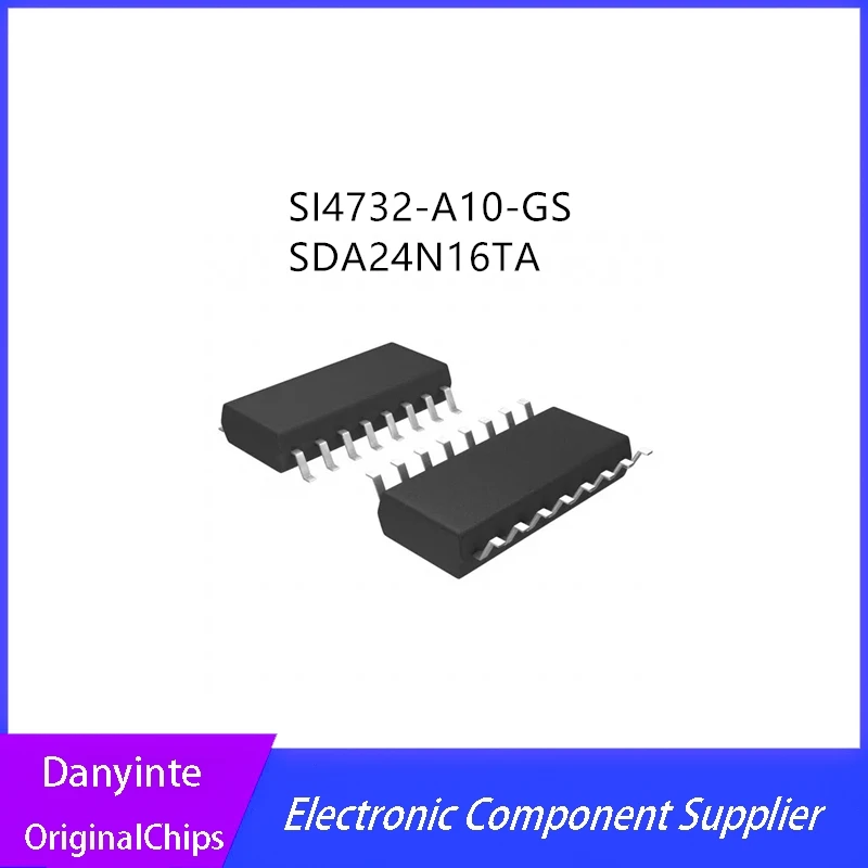 5Pcs/Lot  SI4732-A10-GS SI4732-A10 SI4732A10 SDA24N16TA SDA24 SOP16