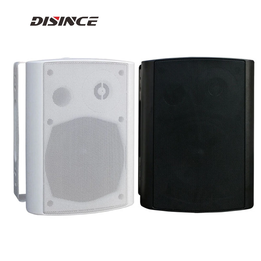 25W Indoor Bluetooth Active Wall Speaker for Classroom or Conference Room 1 Pair