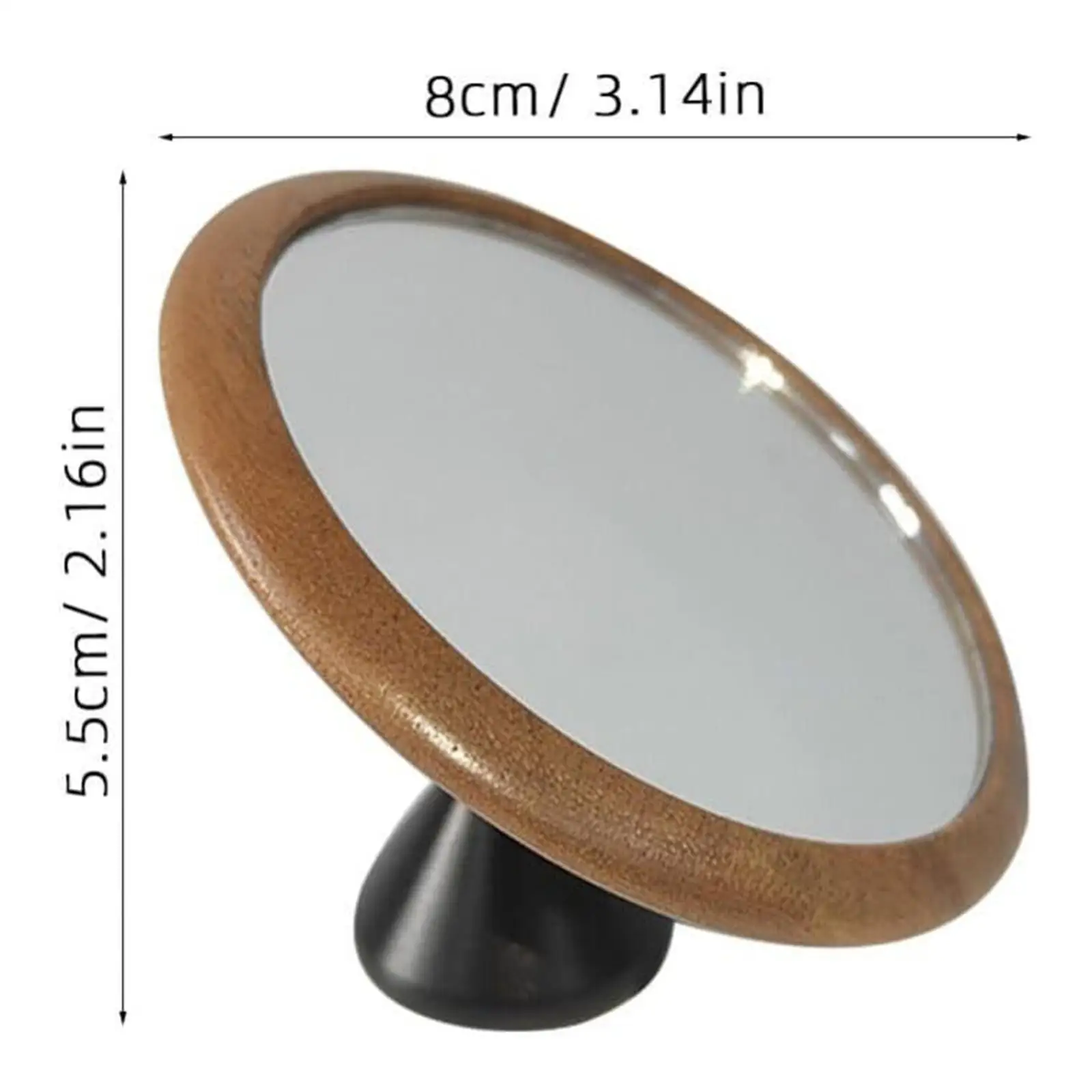 Coffee Extraction Observation Mirror Magnetic Base Espresso Flow Rate Viewer Stainless Steel Barista Accessory
