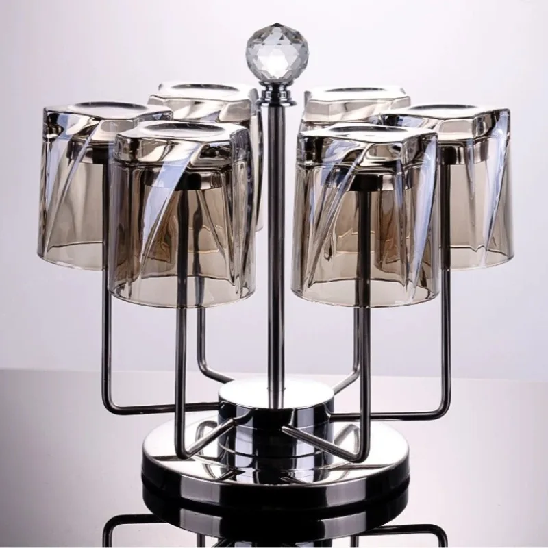 support-de-sechage-rotatif-en-acier-inoxydable-pour-tasses-porte-gobelets-suspendu-moderne-egouttoir-creatif-pour-verres-domestiques