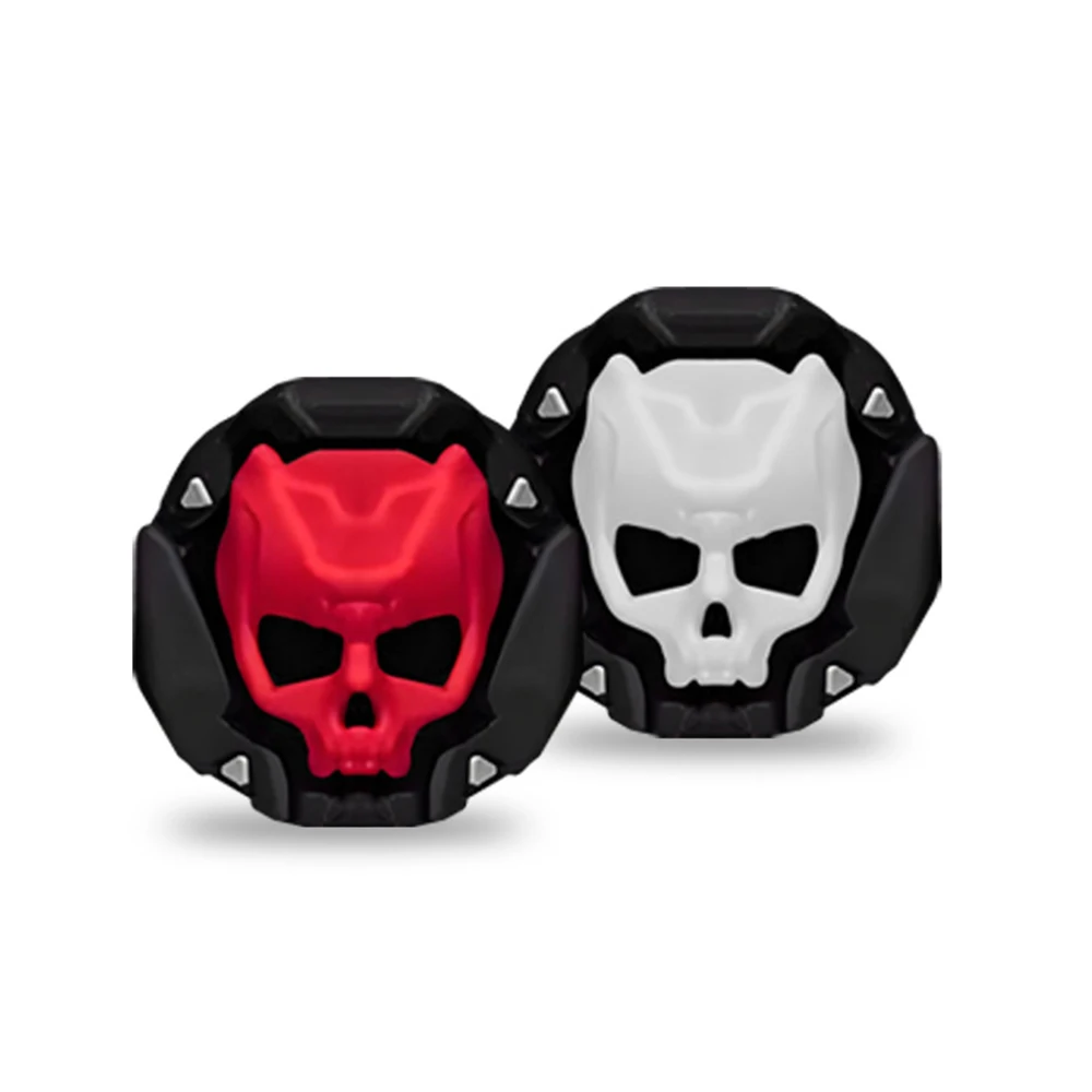 4pcs Cool Skull Silicone Thumb Grip Caps Compatible with Nintendo Switch 2/Switch OLED/Switch Lite/Switch Joystick Cover - view 6