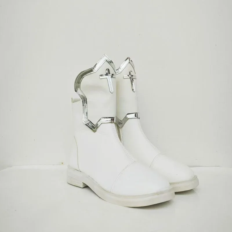 Sapatos de Cosplay de Anime Asuna, Acessórios Yuki Asuna, Fantasias de Halloween para Mulheres