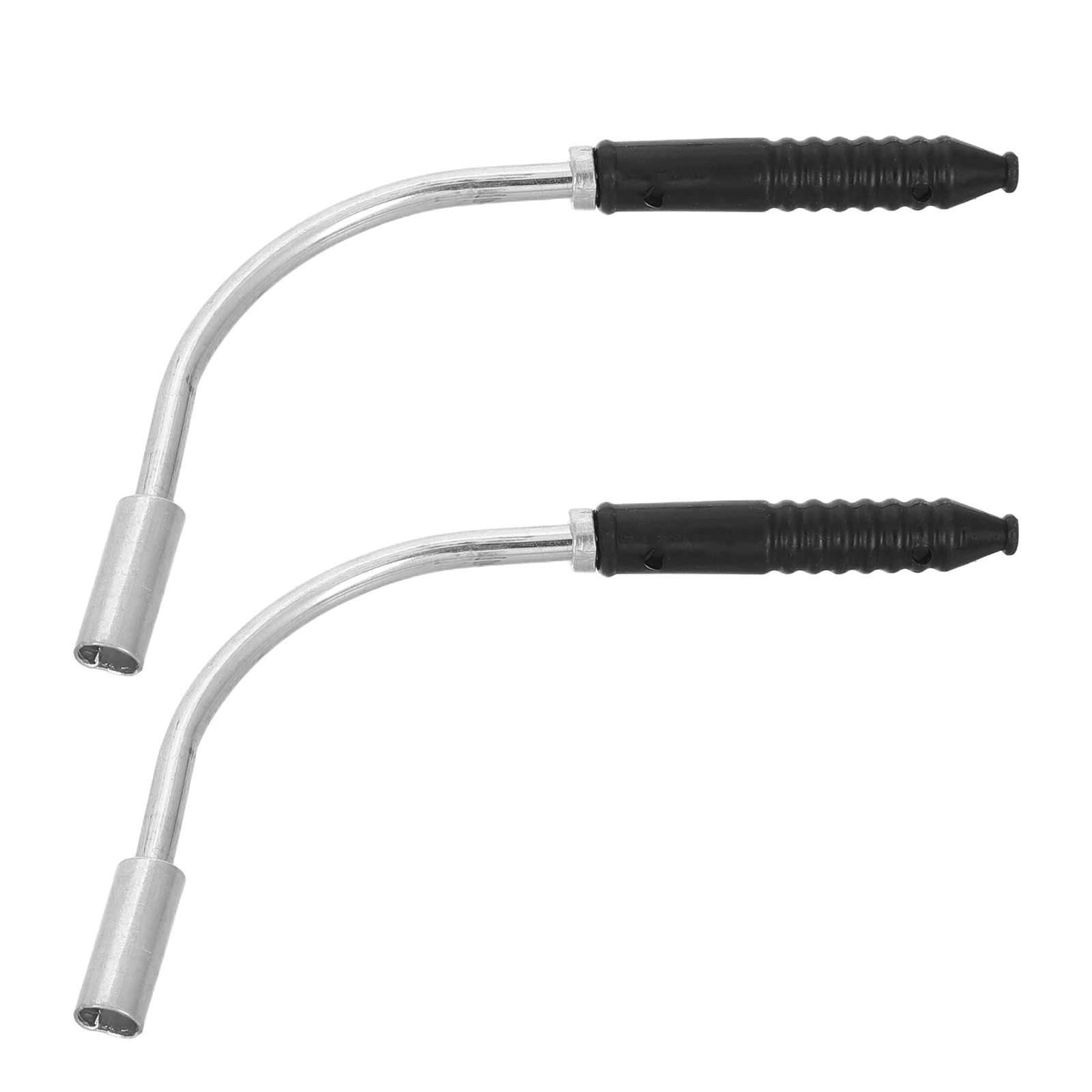 

2 Sets Bicycle Brake Elbow Aluminum Alloy Grip Sleeve Bike Cable Bent Tube Repair Parts Mountain Road Compatibility Easy