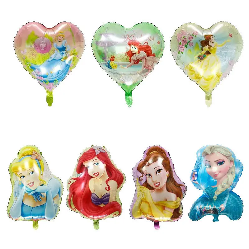 Princess Peach Head Theme Party Decorative Balloons