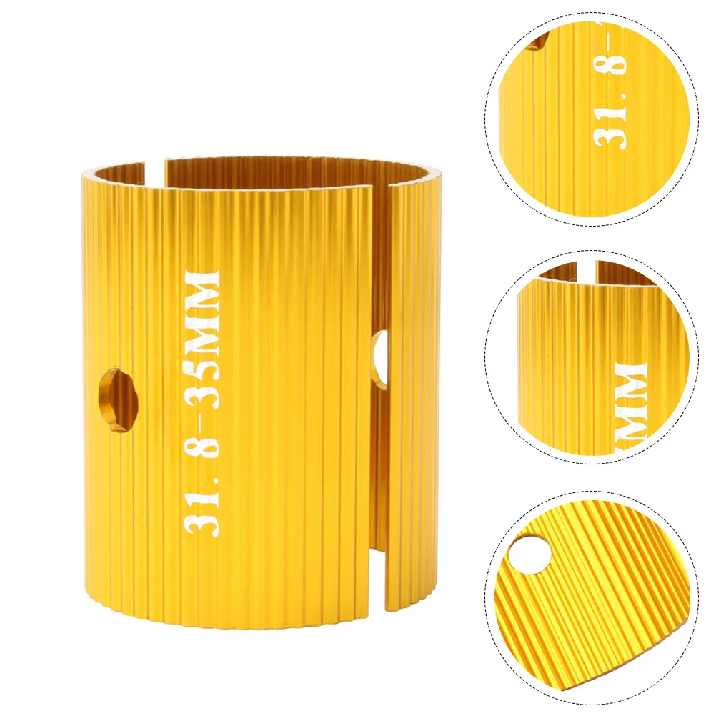 

2 Pcs Bike Handlebar Stem Reducer Spacers Adapter Aluminum Alloy Shim Accessories