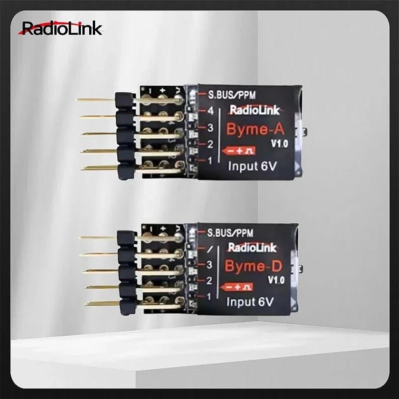 Radiolink Byme-A Fixed Wing Flight Controller - 6 Flight Modes Gyro Self-Stabilization 3D Crane for RC DeltaWing Su27
