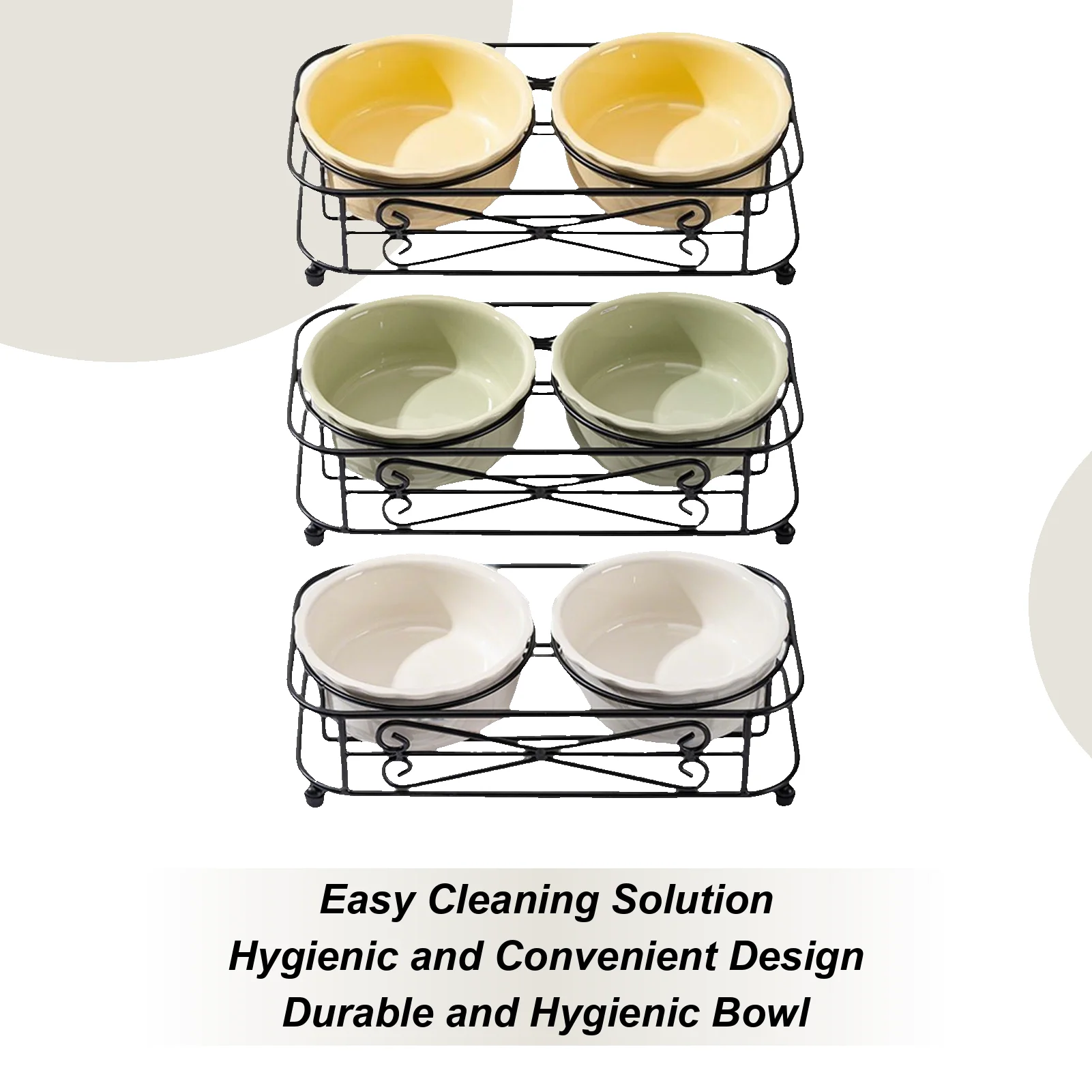 

Миска для корма, дозатор, блюдо с подставкой, керамический набор мисок для собак и кошек, товары для домашних животных для кормления маленьких собак, щенков, котят, в помещении и на открытом воздухе