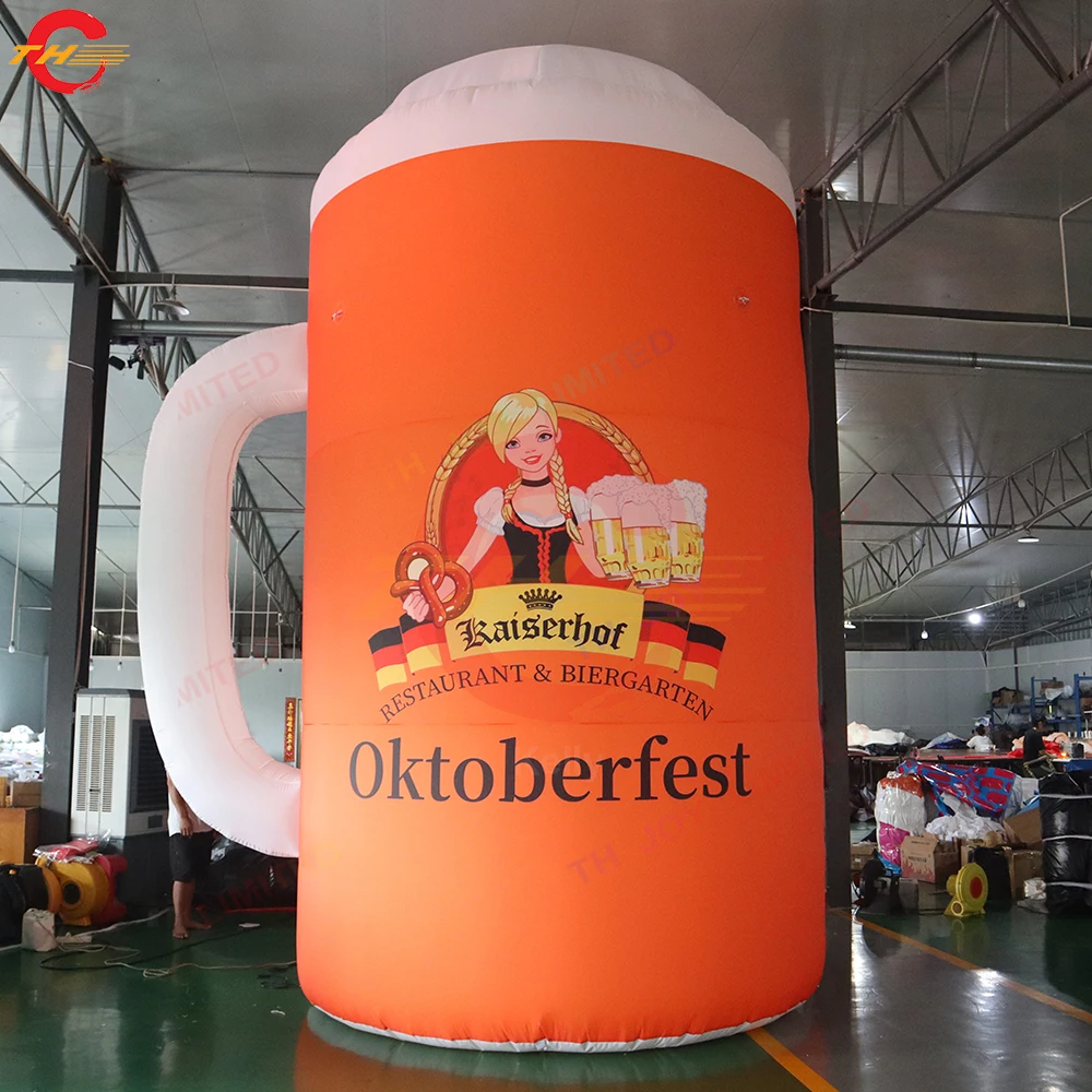 Fast Shipping Giant Inflatable Coffee Cup Model Decoration Advertising Inflatables for Sale