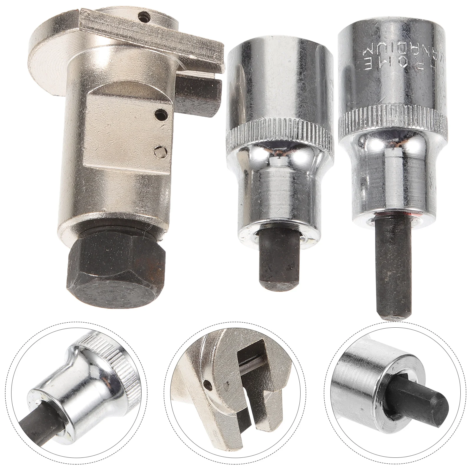 

3pcs Ball Joint Separator Tool for Suspension Strut Spreader Car Shock Absorber Remover Steering Suspension Arm Swing
