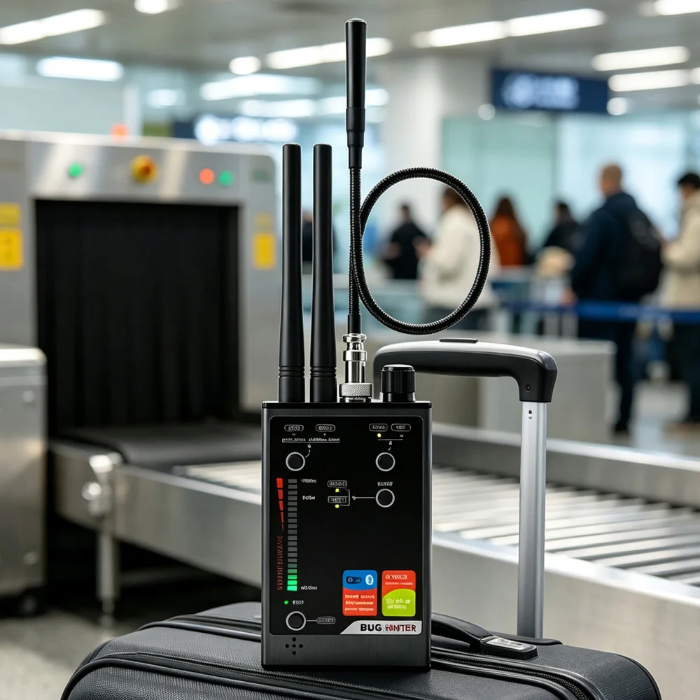VS80 AI TSCM Bug Hunter 1MHz‑12GHz RF Signal Detector Hidden Spy Camera Bug GPS WiFi Bluetooth 2.4G 5.8G 4G LTE 5G Gadgets Find