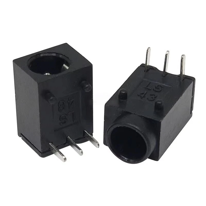 10PCS DC-003 3.5x1.3mm DC Power Jack Socket Connector 3-Pin Panel Mount Plug DC003A