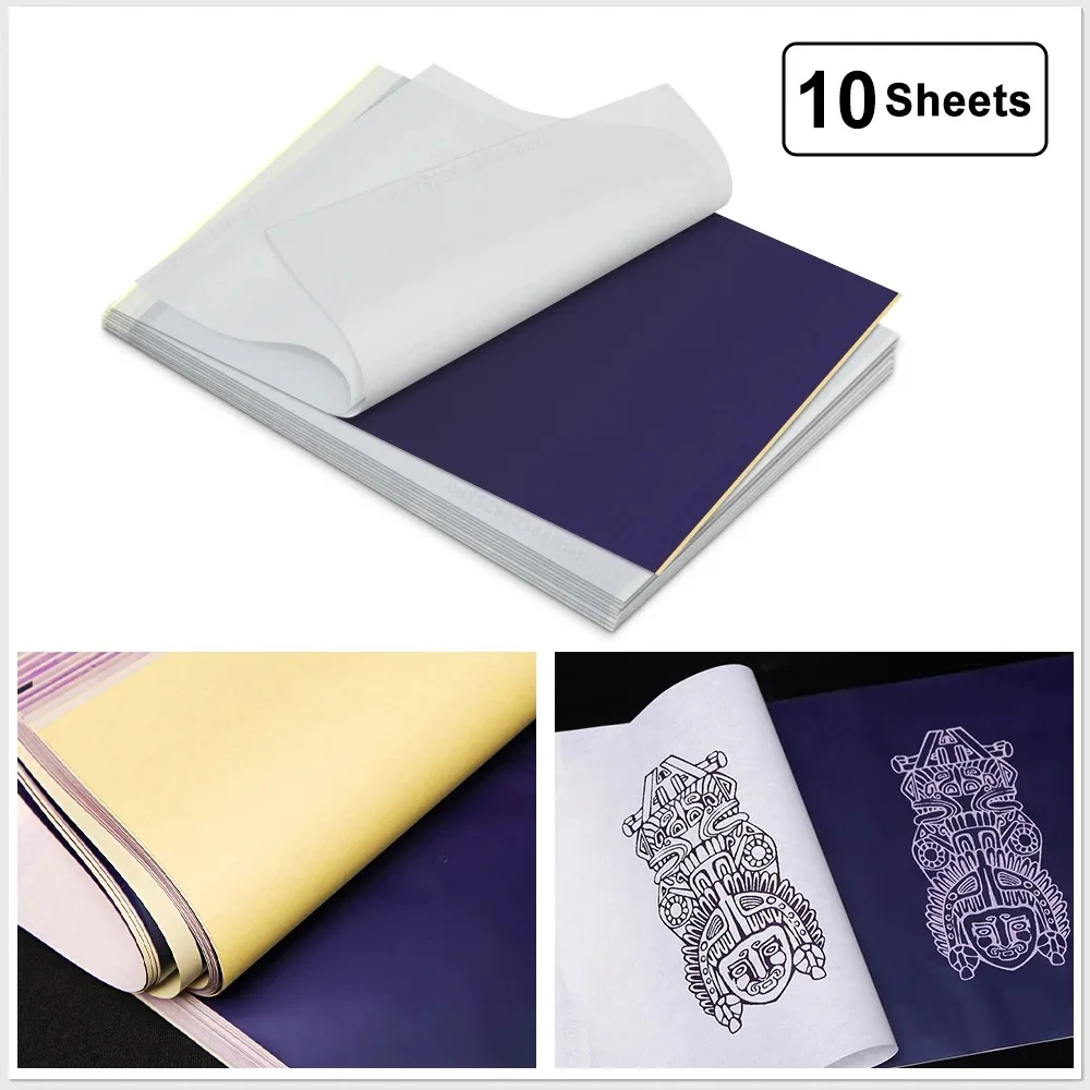 5/10PCS Tattoo Transfer Paper A4 Size Classic 4 Layers Freehand Thermal Copier High Quality Stencil Tracing Tatuagem Tattoo Tool