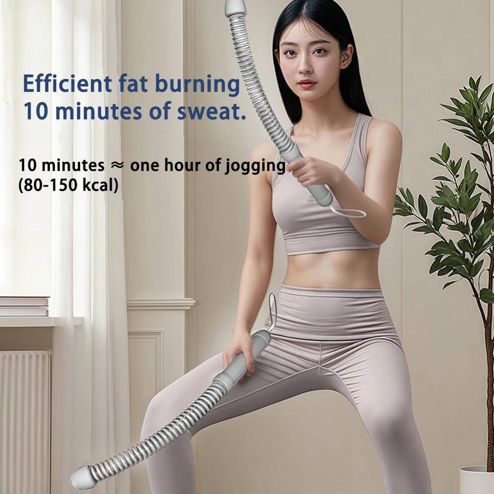 2Pcs Flexible Spring Arm Strength Expander Battle Ropes Bicep Tricep Strengthener Sports for Fitness Workout Enduring Bicep Tricep Strengthener for Fitness Workout Battle Ropes