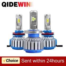 New！ 2PCS T1 Led H1 H3 H4 H7 H11 H13 9004 9005 9006 9007 881 Car Headlight Auto Fog Lamp 35W 3500LM Automobile Bulb White 6000K