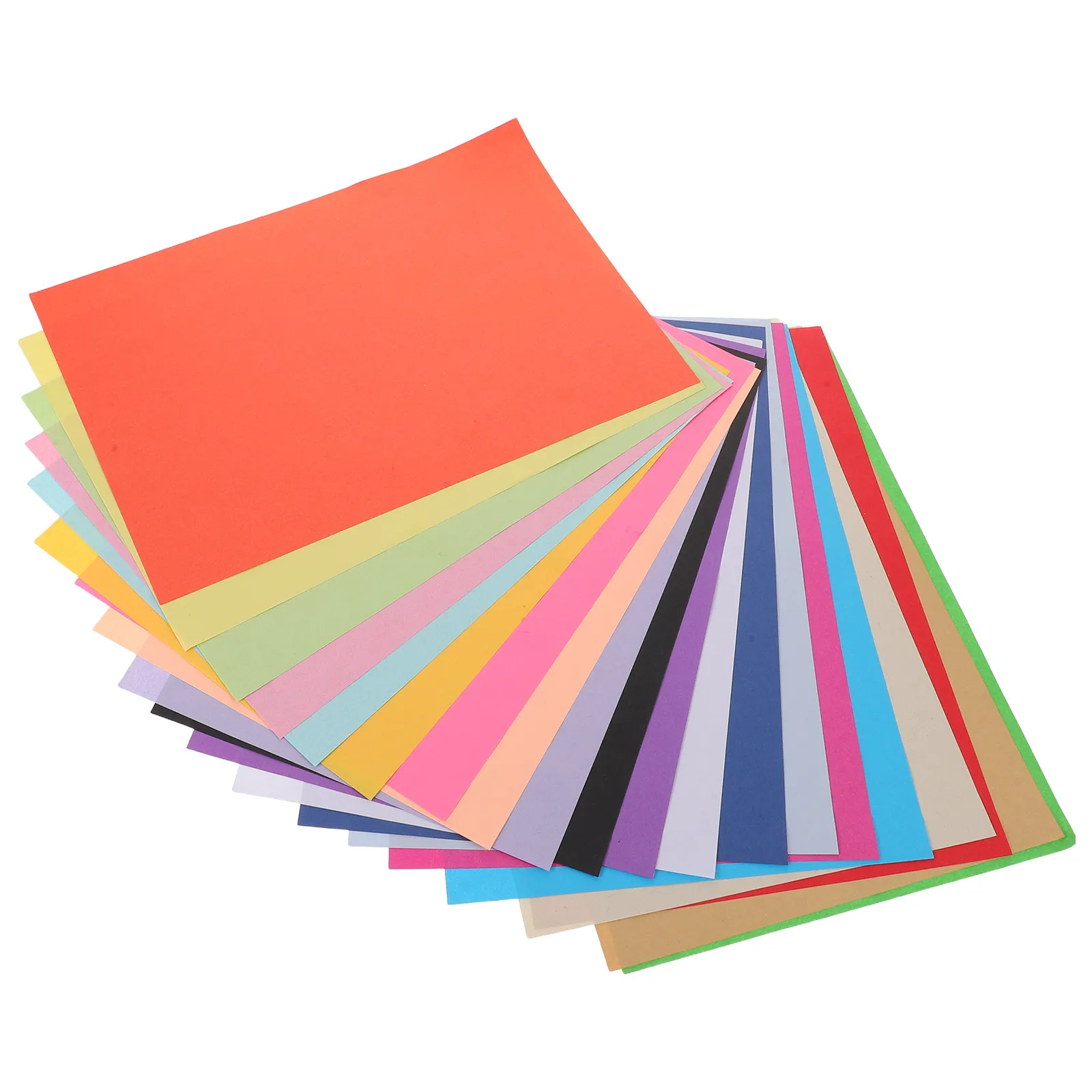 200Pcs Origami Paper Double-Sided Colored Sheets A4 Folding Paper Bulk Pack 20 Colors Crafts Art School Decorations
