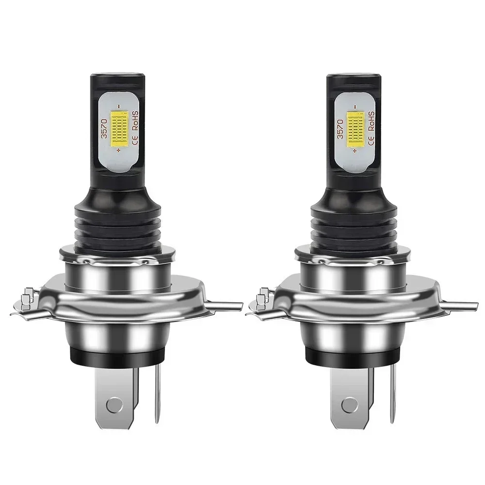 2 x h4 H1 H3 H8 H9 Ultra Bright Headlamps Suite High Low Beam Fog Light Bulb White 6000k LED Car HeadLight h7 led Atuo Lamp DRL