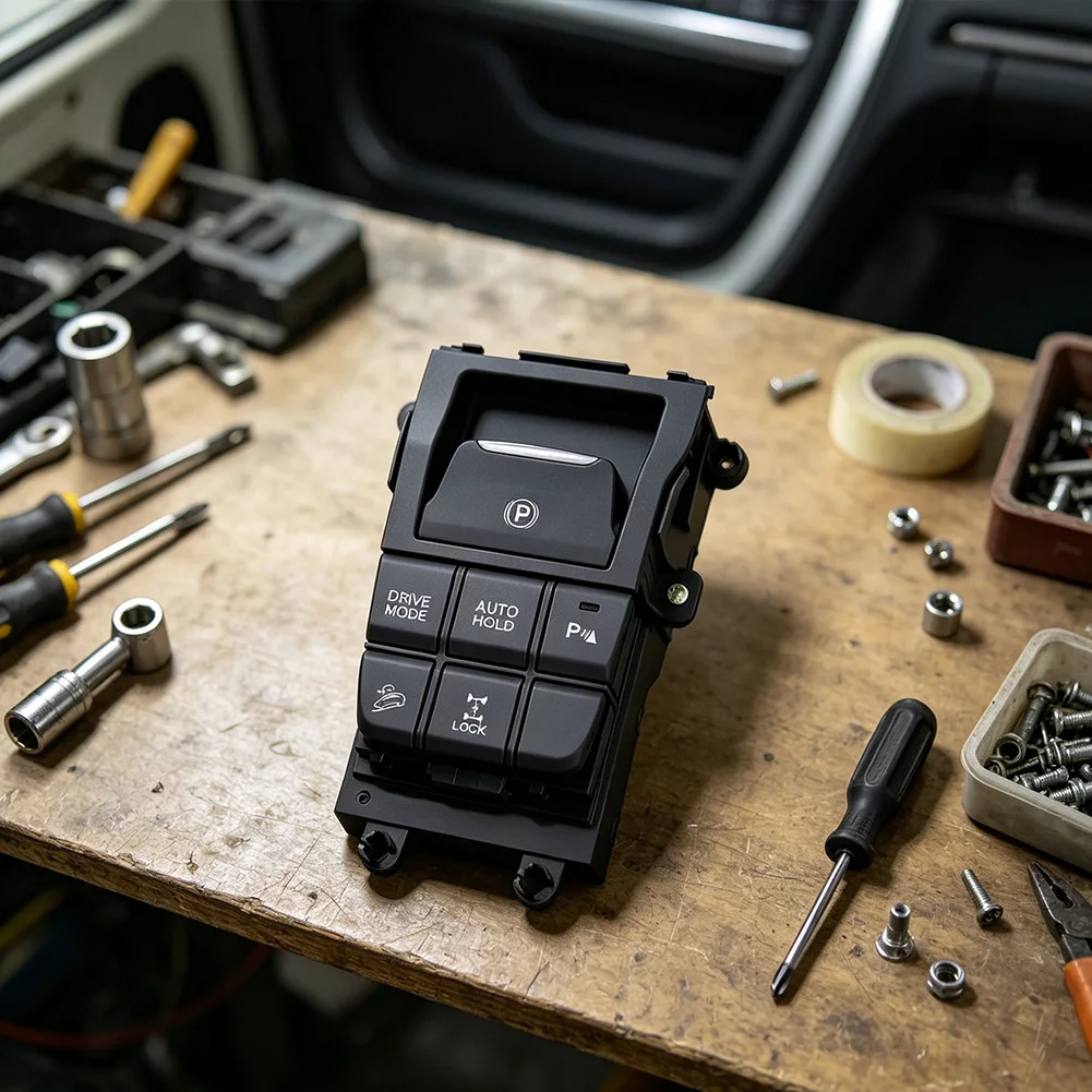 For Hyundai Tucson 2016 to 2017 Electronic Handbrake Switch 93300 D30404X OEM Replacement No Calibration Needed