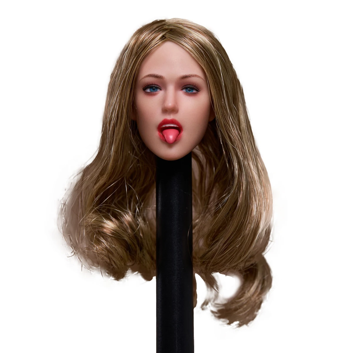 

HiPlay Z6TOYS, Sexy Expression Movable Eyes Female ZC009B Head Sculpt, 1/6 Scale For 12 Inches Collectible Figure
