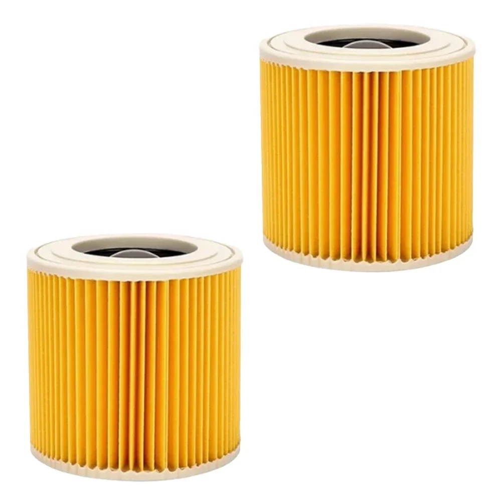 2pcs Filter Element For Karcher A2004 A2054 WD2.250 Series Wet And Dry Vacuum Cleaner Spare Parts Replacement Accessories