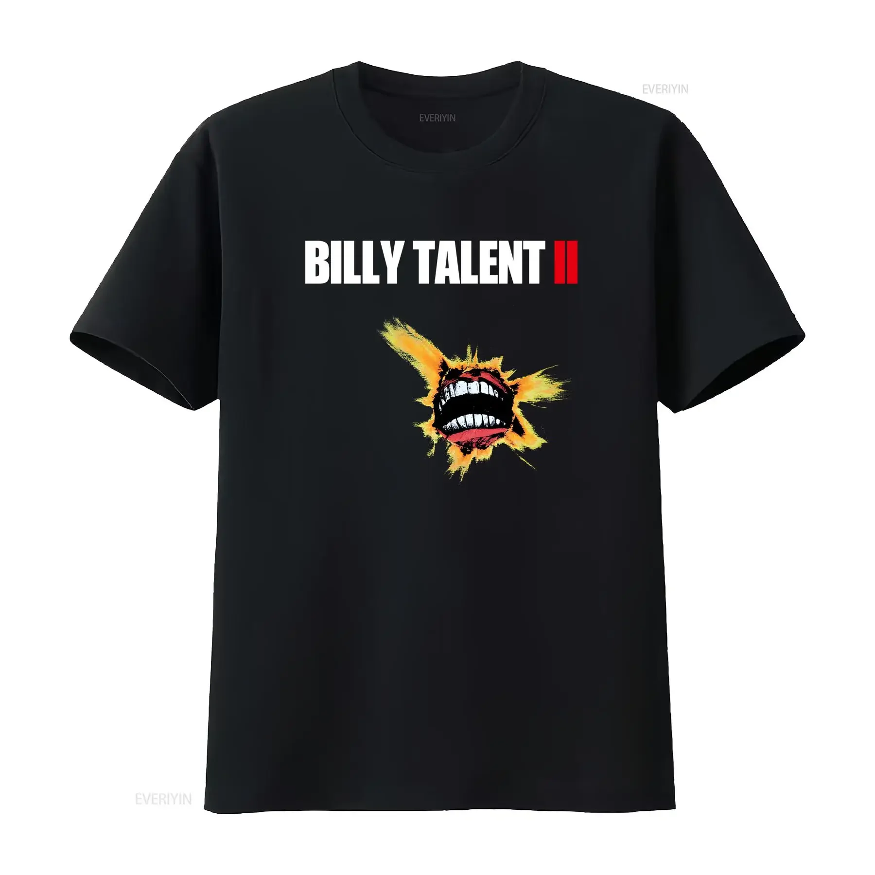 Hot Billy Talent Scandalous Travelers Full-Size Black T-Shirt, Adult Style, Bold Design, Vintage Washed Designer Clothing